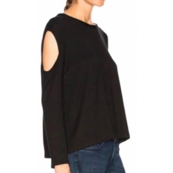 NWOT Rag & Bone Cold Shoulder Long Sleeve Top XS - Picture 6 of 6